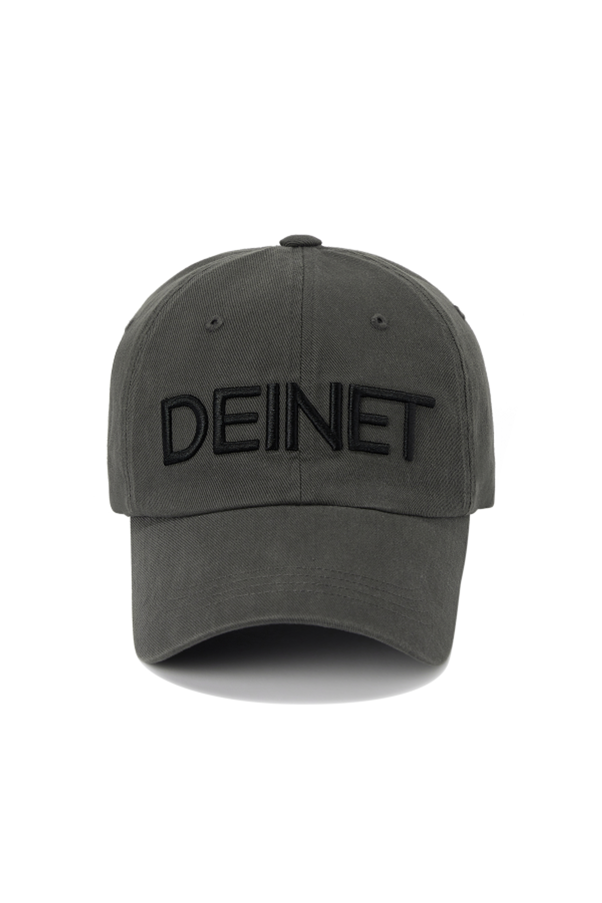 다이닛(DEINET) DEINET LOGO CAP IN CHARCOAL