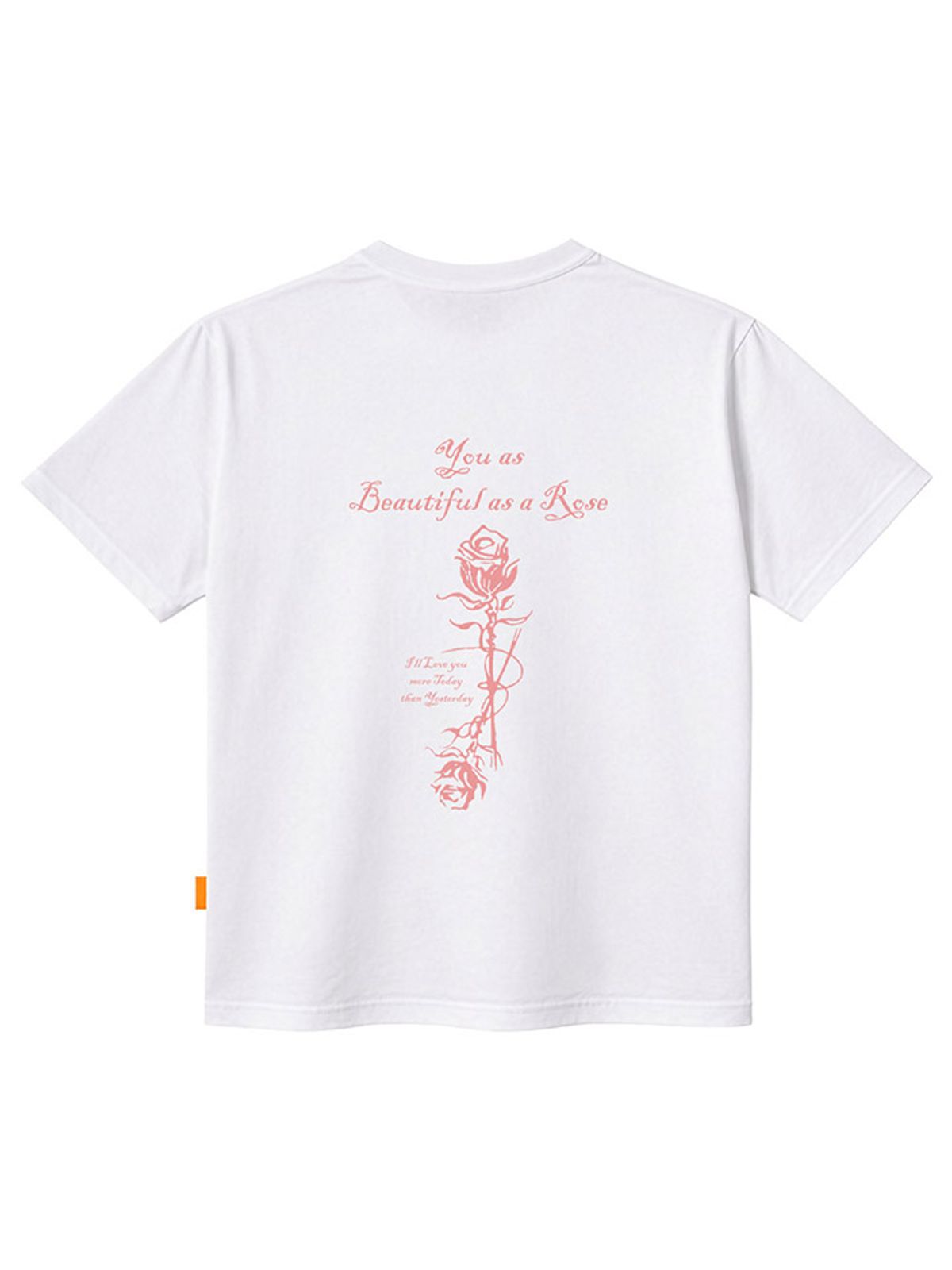 엘라모(LLAMO) 트윈로즈 반팔티셔츠 남녀공용 빅사이즈 S~4XL