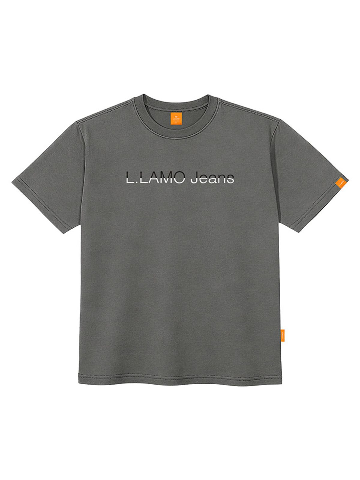 엘라모(LLAMO) 리버설 반팔티셔츠 남녀공용 빅사이즈 S~4XL