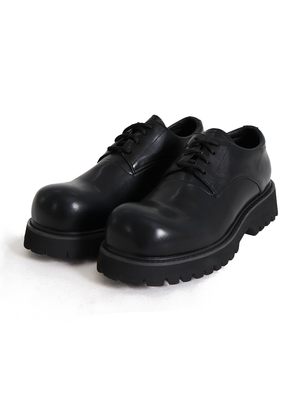 MUSINSA STANDARD ラウンドダービーシューズ MUSINSA公式 | MUSINSA STANDARD Round Derby Shoes_Black