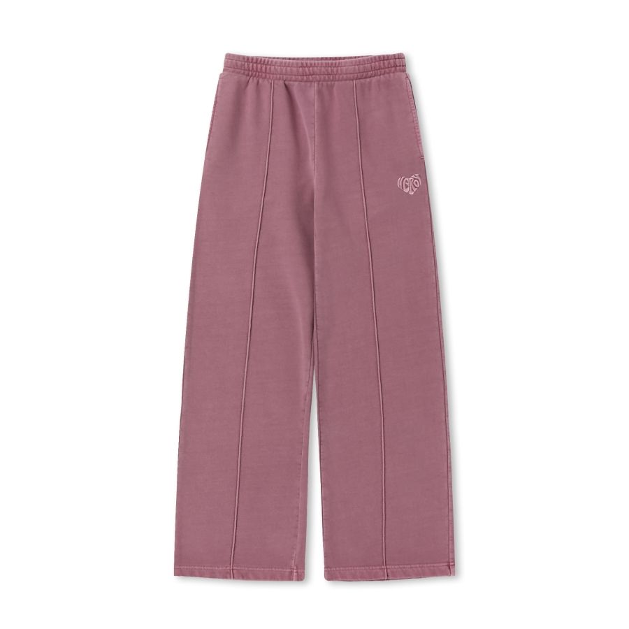 [ NERDY ]★韓国人気★WOMEN'S SOUFFLE PIGMENT WIDE SWEATPANTS MUSINSA | NERDY Women's Souffle Pigment Wide Sweatpants Rose