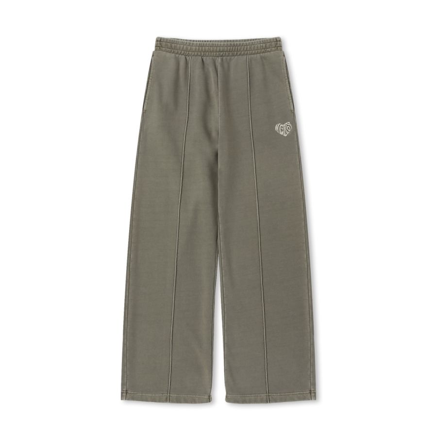 [ NERDY ]★韓国人気★WOMEN'S SOUFFLE PIGMENT WIDE SWEATPANTS MUSINSA | NERDY Women's Soufflé Pigment Wide Sweatpants Khaki
