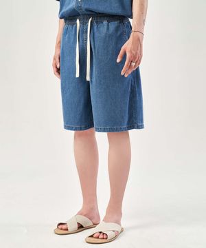 썸머 텐셀 밴딩 원턱 L30 쇼츠