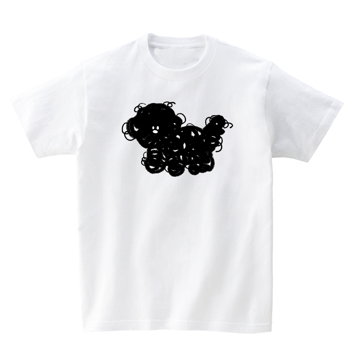 어썸어스(AWESOMEUS) FURRY PUPPY T-SHIRTS_4COLOR