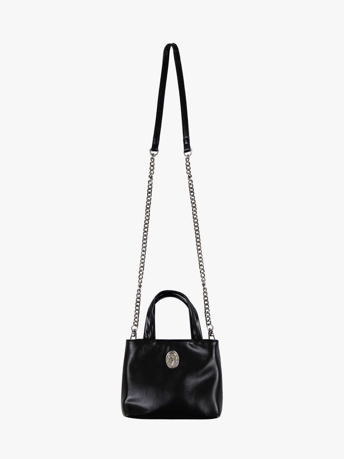핑크파인애플(PINK PINEAPPLE) PETITE TOTE BAG_BLACK
