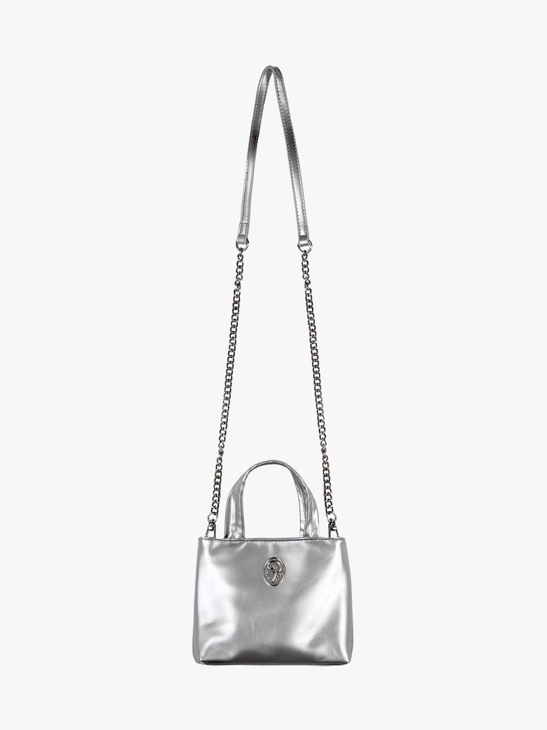 PETITE TOTE BAG_SILVER