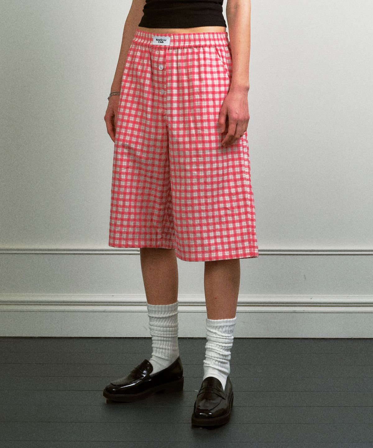 리트리버클럽(RETRIEVER CLUB) WIDE TRUNK PANTS [RED]