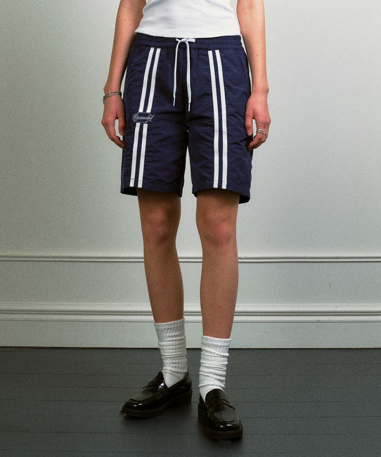 TWO LINE SHORT PANTS [NAVY]