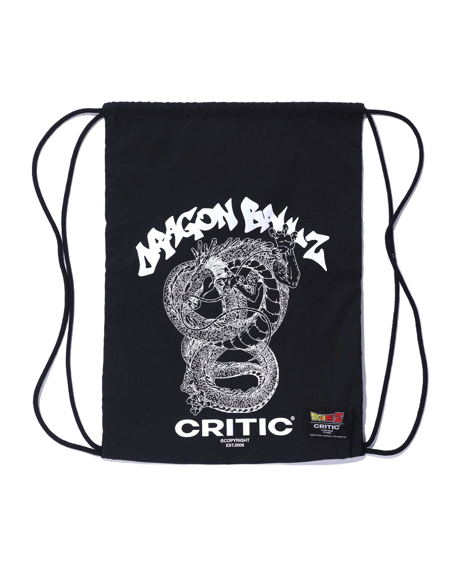 ◆CRITIC X DRAGON BALL Z SHERON DRAWSTRING BAG/2色◆ 크리틱(CRITIC) CRITIC X DRAGON BALL Z SHERON DRAWSTRING BAG