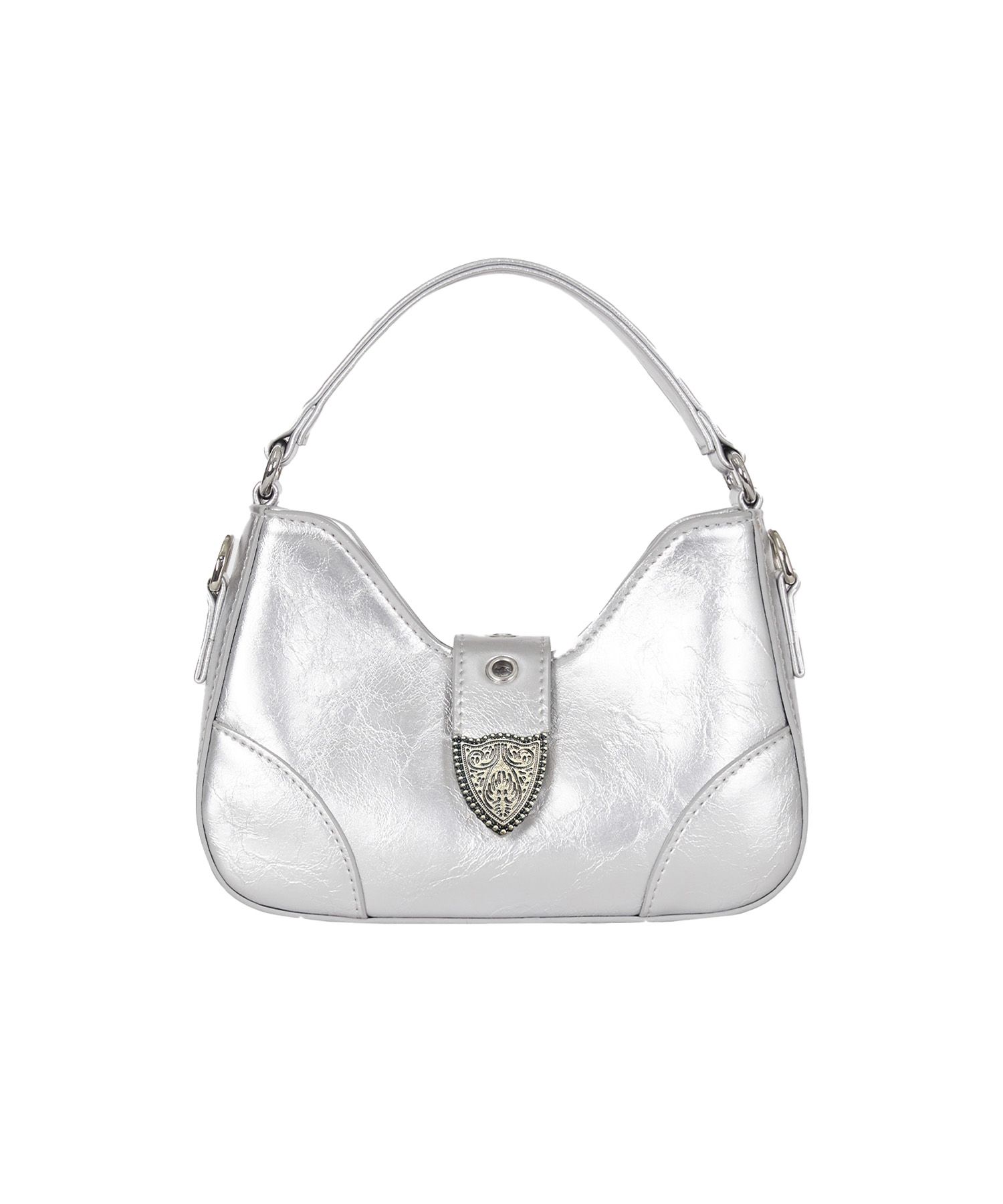 Daily Shirring Bag L Sleek Silver | JOSEPH AND STACEY