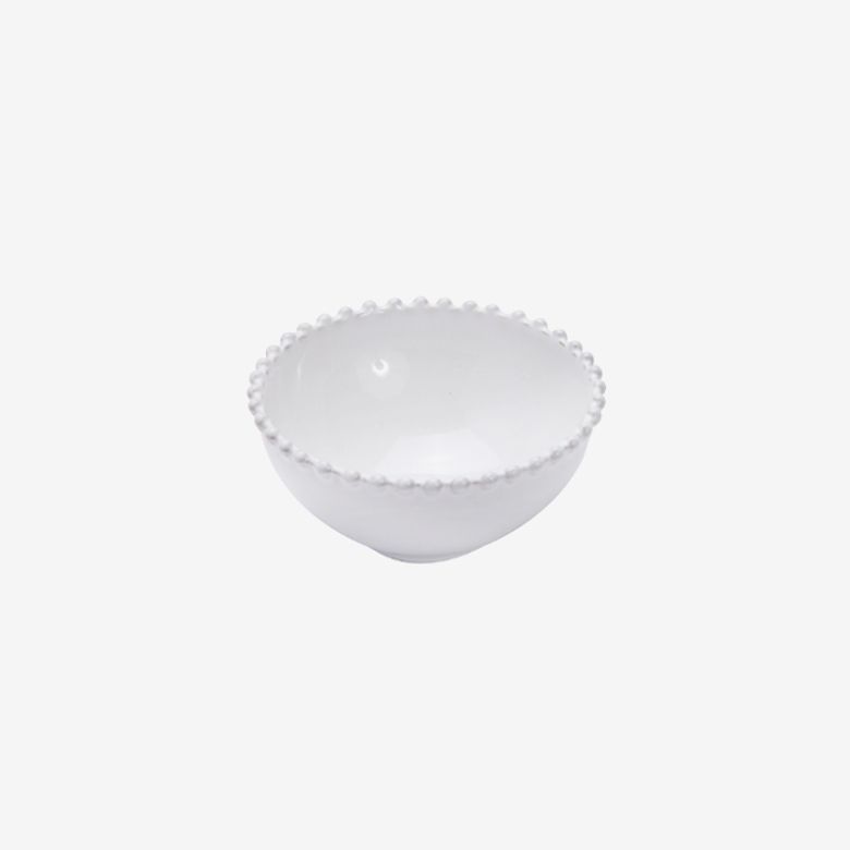 펄 화이트 13cm 밥공기