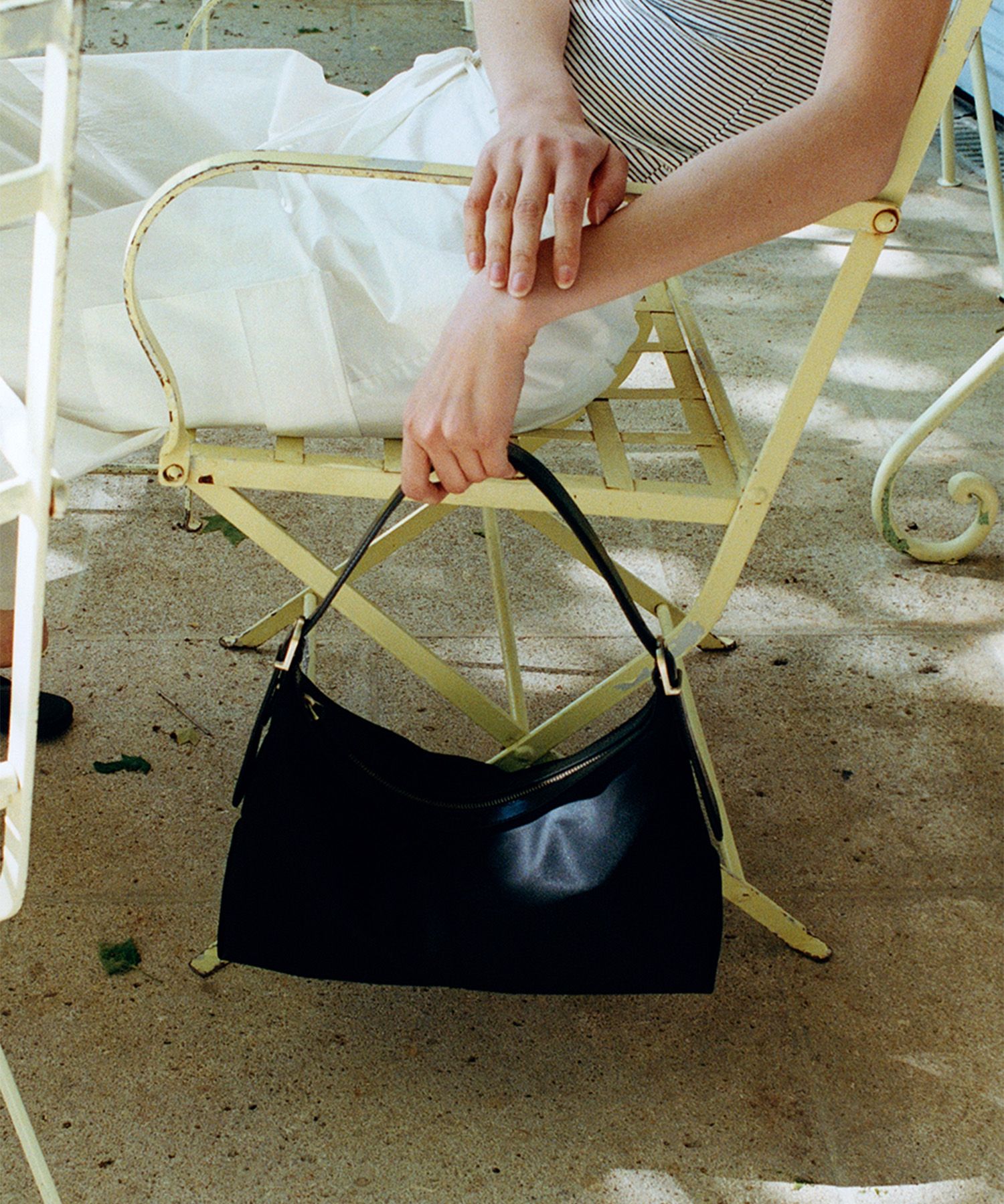 MUSINSA | FOLNUA BATEAU BAG [BLACK - NYLON]