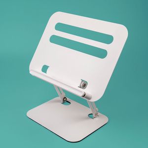 화이트메탈 독서대 노트북받침대