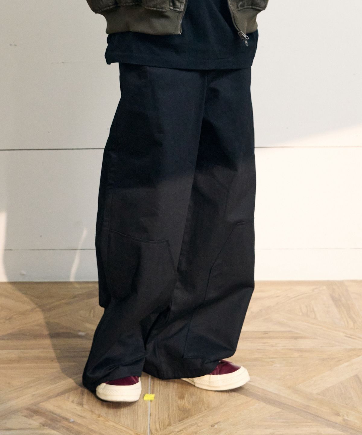 이스트서비스샵(eastserviceshop) ESS Cotton Carpenter Pants - Black