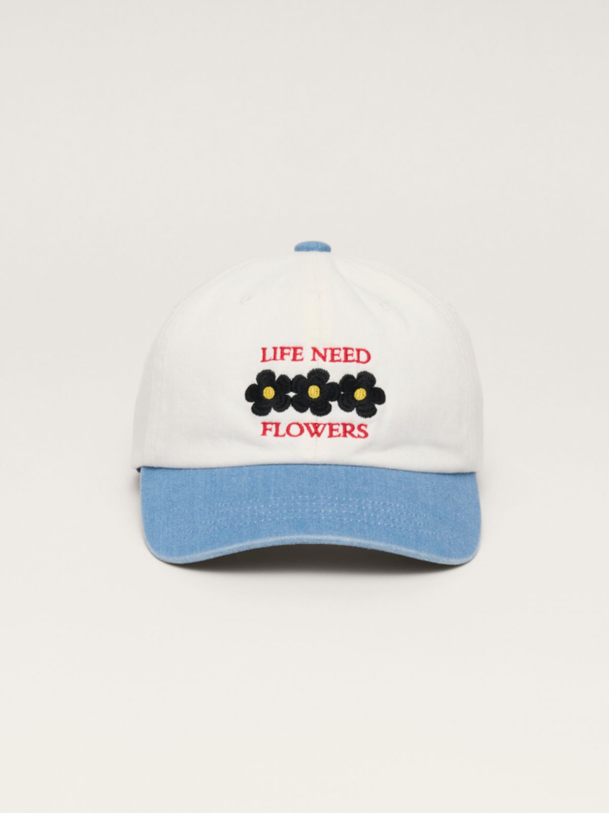 시엔느(SIENNE) Flower Ball Cap (Ivory)