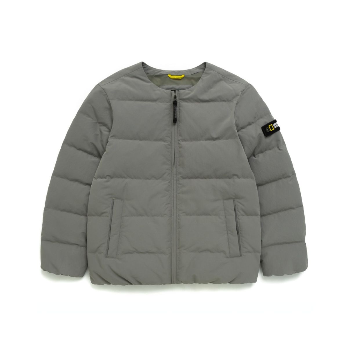 내셔널지오그래픽 키즈(NATIONAL GEOGRAPHIC KIDS) K234UDW310 헤론 경량 덕 다운 점퍼 LICHEN KHAKI
