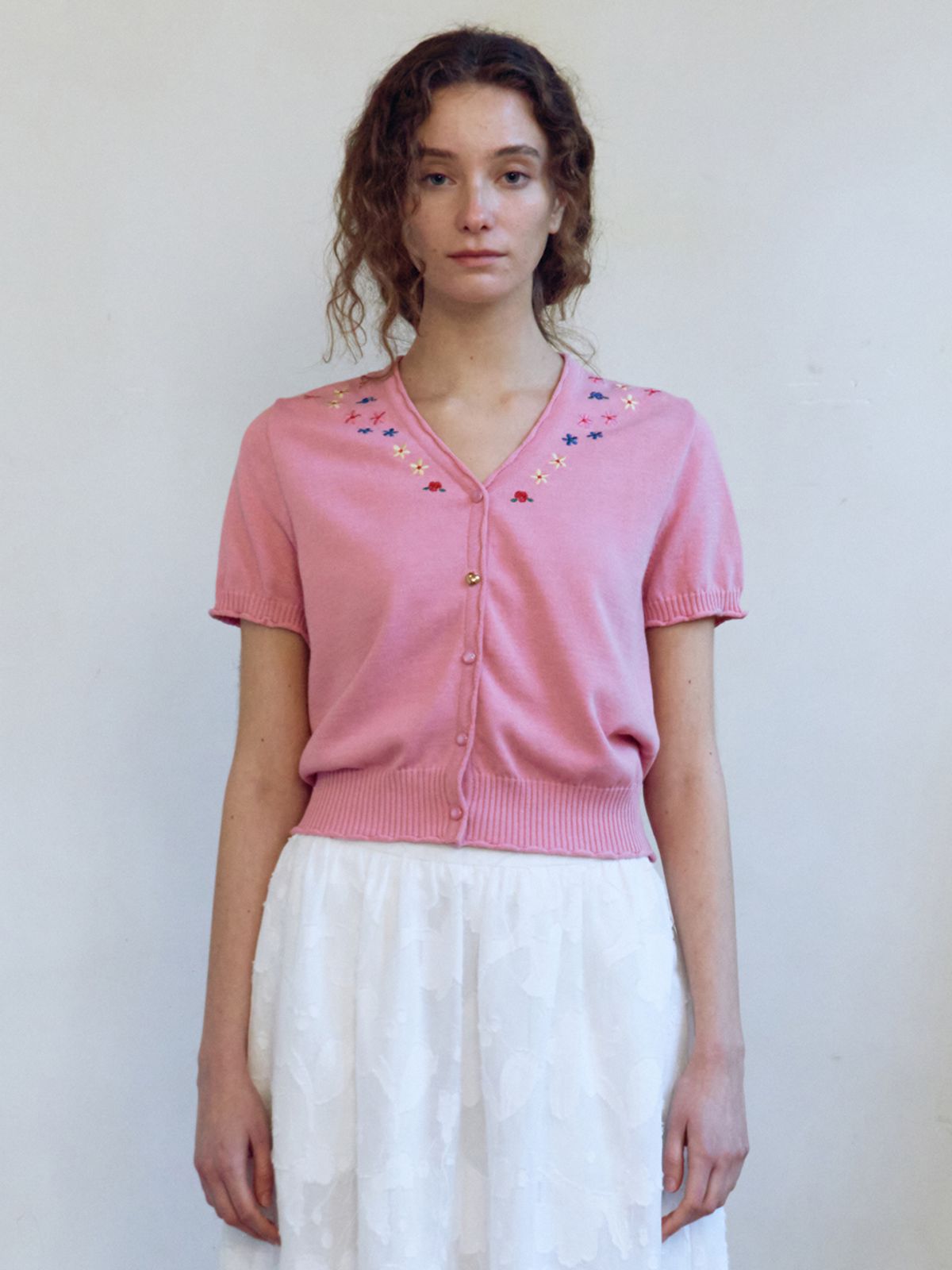 시엔느(SIENNE) Marie Cardigan (Pink)