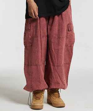 씨알에스디엘 피그먼트 와인 벌룬 팬츠