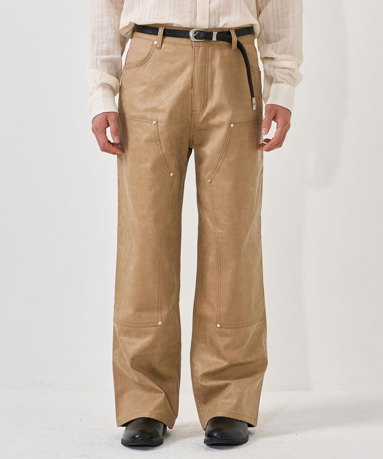 WYATT CRACK CARPENTER PANTS / DESERT BEIGE