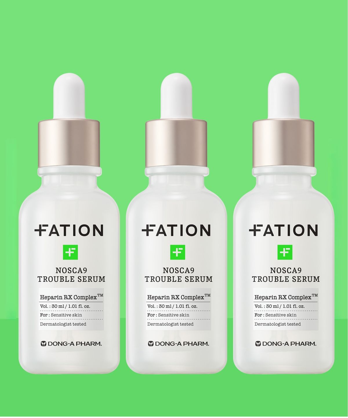파티온(FATION) 노스카나인 트러블 세럼 트리플 세트(30ml+30ml+30ml)