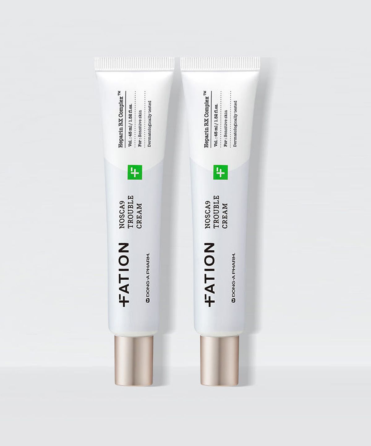 파티온(FATION) 노스카나인 트러블 크림 더블 세트(45ml+45ml)