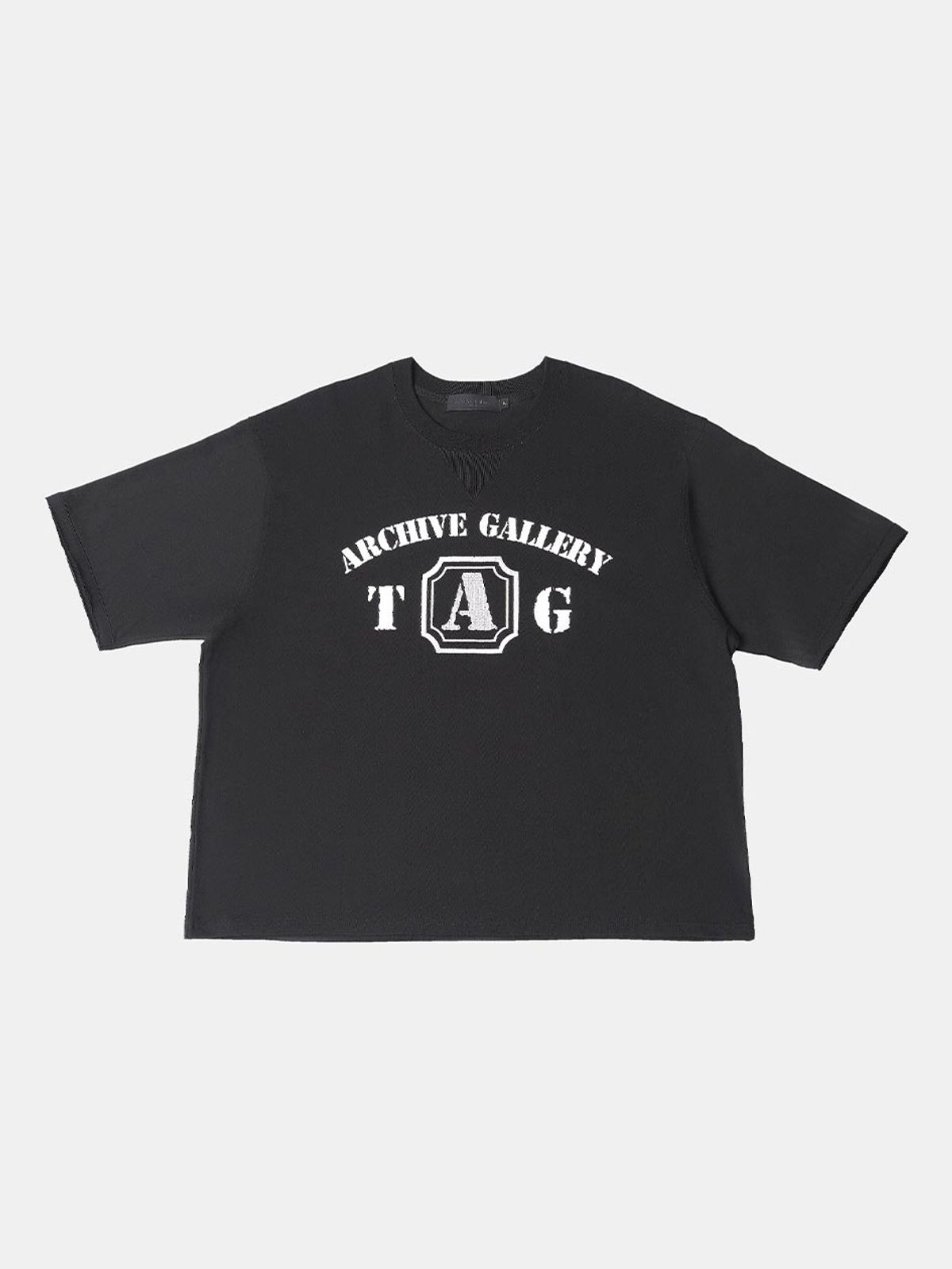아카이브갤러리(ARCHIVE GALLERY) T.A.G. Short-sleeve Black