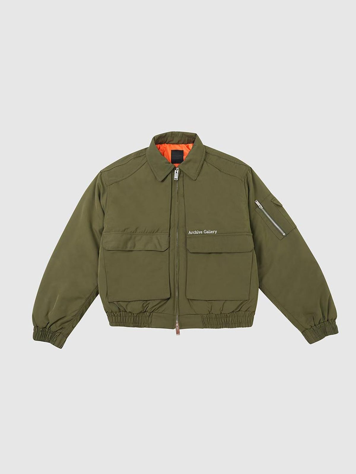 아카이브갤러리(ARCHIVE GALLERY) A2 Cargo Jumper Khaki