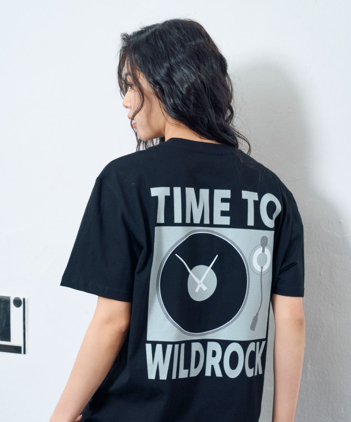 와일드락(WILDROCK) 타임 투 와일드 반팔 티셔츠_블랙