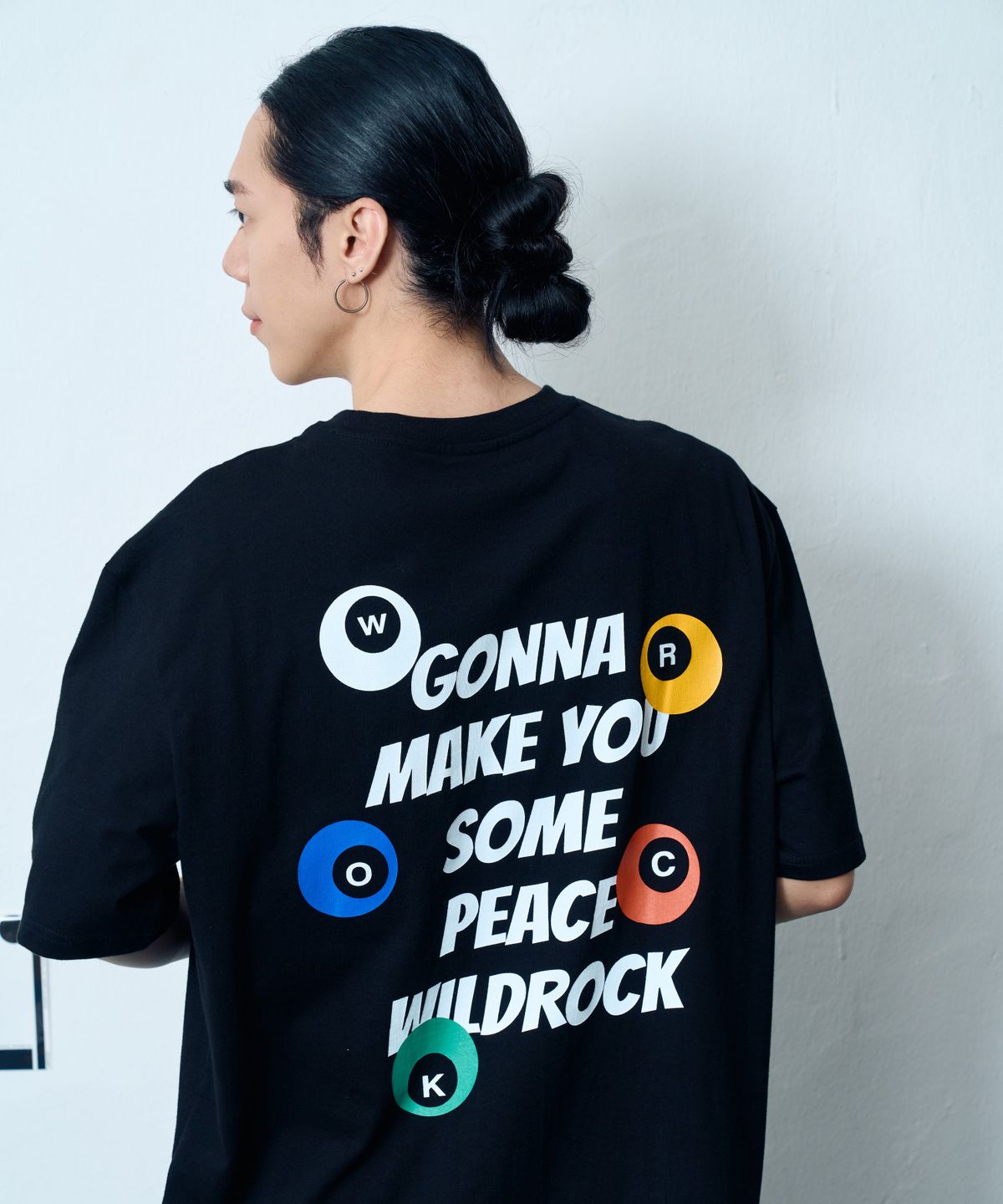 와일드락(WILDROCK) 와일드 포켓볼 반팔 티셔츠_블랙