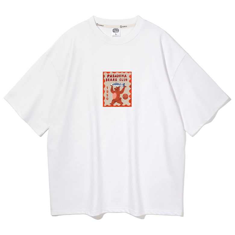 BEAR STAMP 오버핏 반팔티 AST4569 (5 COLOR)