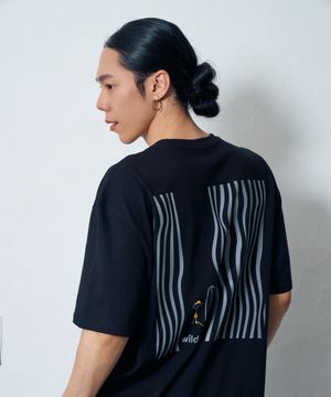 와일드 레이지 데이 반팔 티셔츠_블랙