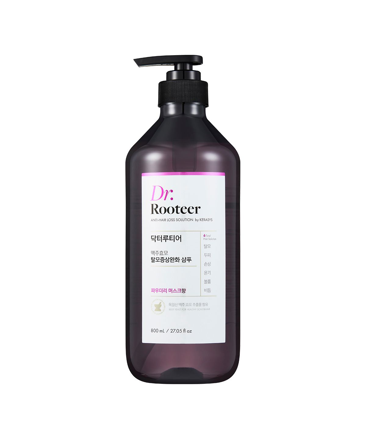 케라시스(KERASYS) 닥터루티어 머스크향 탈모 샴푸 800ml