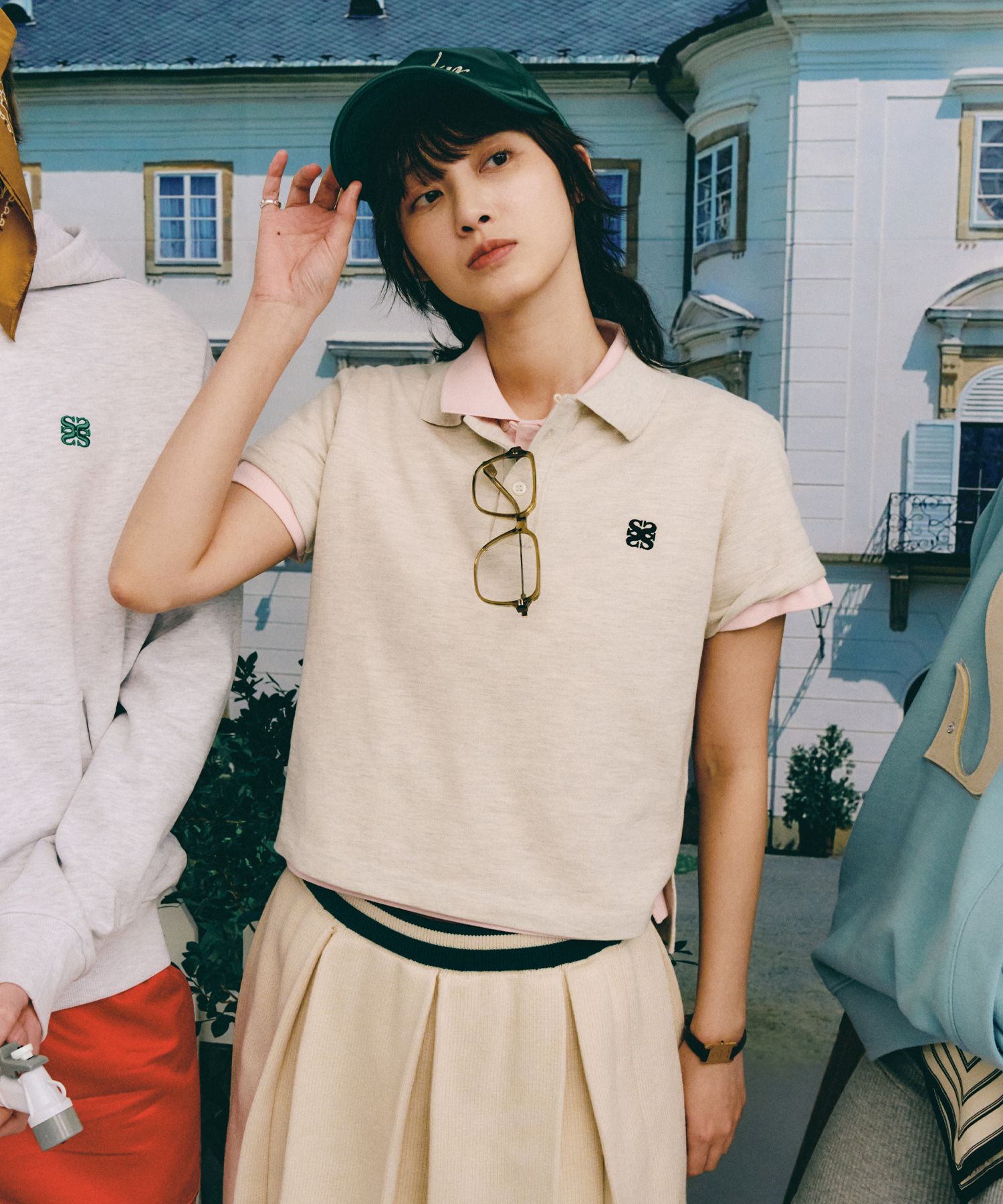 ポロシャツ SATUR Basic Pique Polo Short Sleeve T-Shirt Beige SA252MTS13 MUSINSA | SATUR Basic Pique Polo Short-Sleeved T-shirt