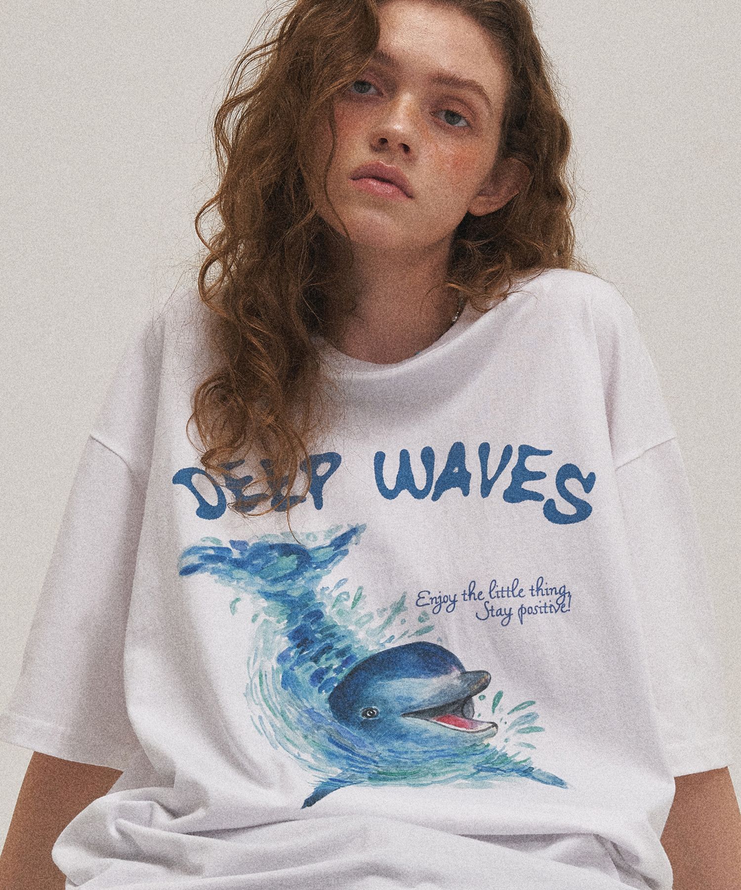 MUSINSA公式 | CPGN STUDIO DTP Wave Dolphin Short Sleeve T