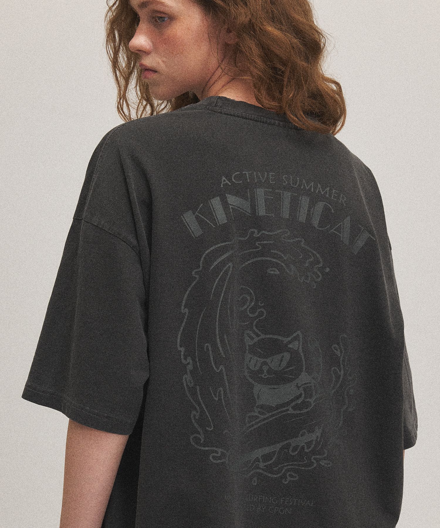 MUSINSA公式 | CPGN STUDIO Surf Cat Pigment Short Sleeve T