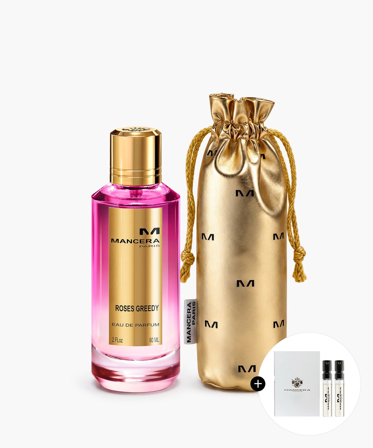 만세라(MANCERA) 로즈 그리디 EDP 60ml [증정] 랜덤 바이알 2종 (2ml 2종)