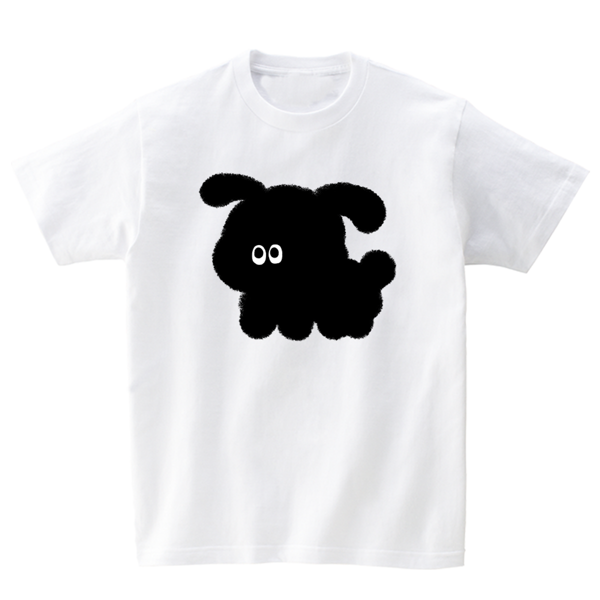 어썸어스(AWESOMEUS) BLACK PUPPY T-SHIRTS_4COLOR