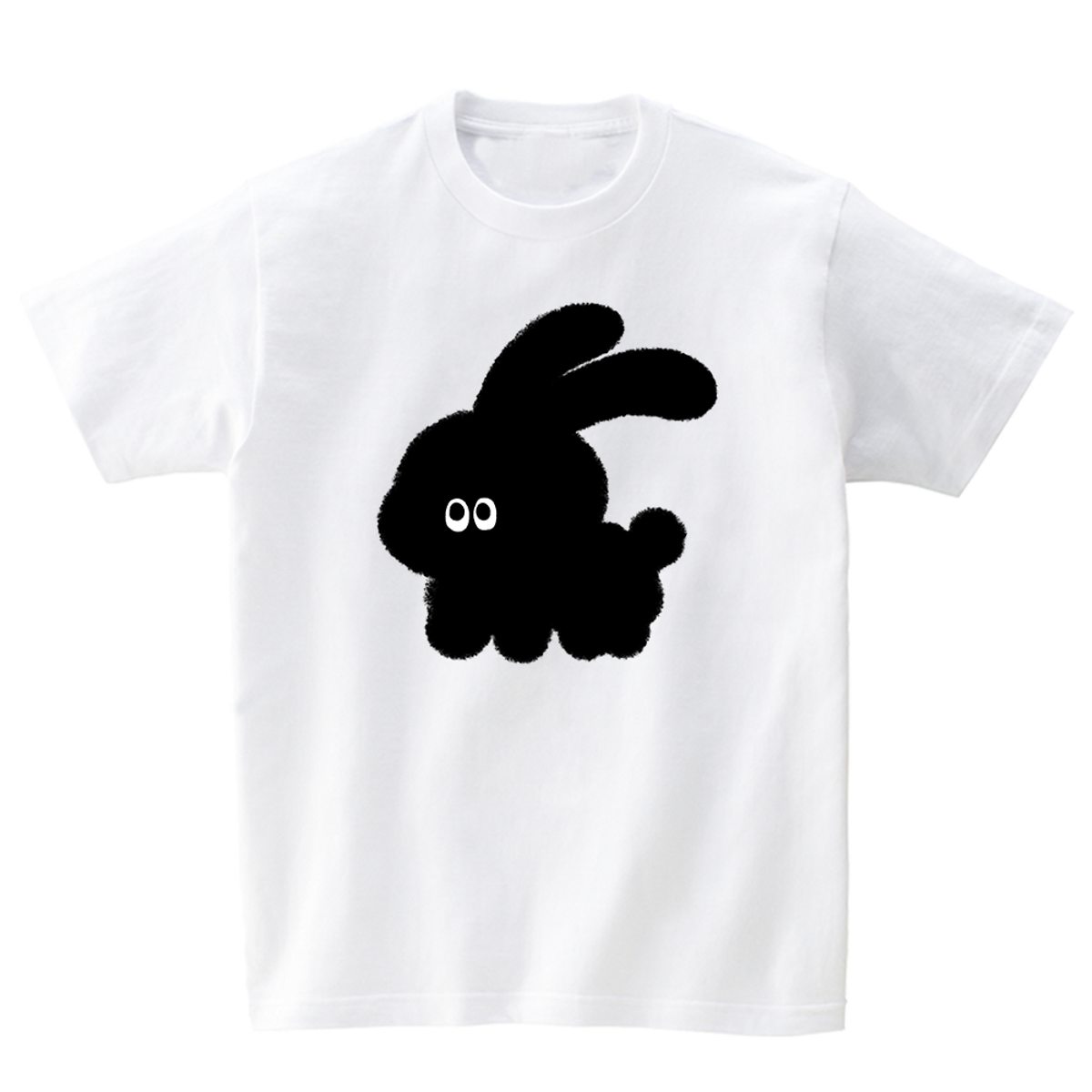 어썸어스(AWESOMEUS) BLACK RABBIT T-SHIRTS_4COLOR
