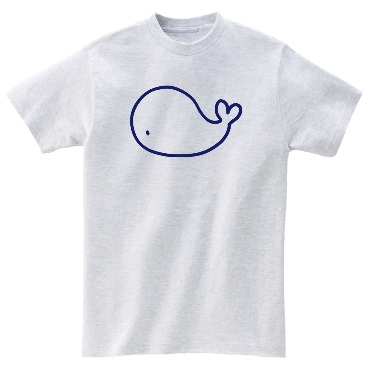 어썸어스(AWESOMEUS) LINE WHALE T-SHIRTS_4COLOR