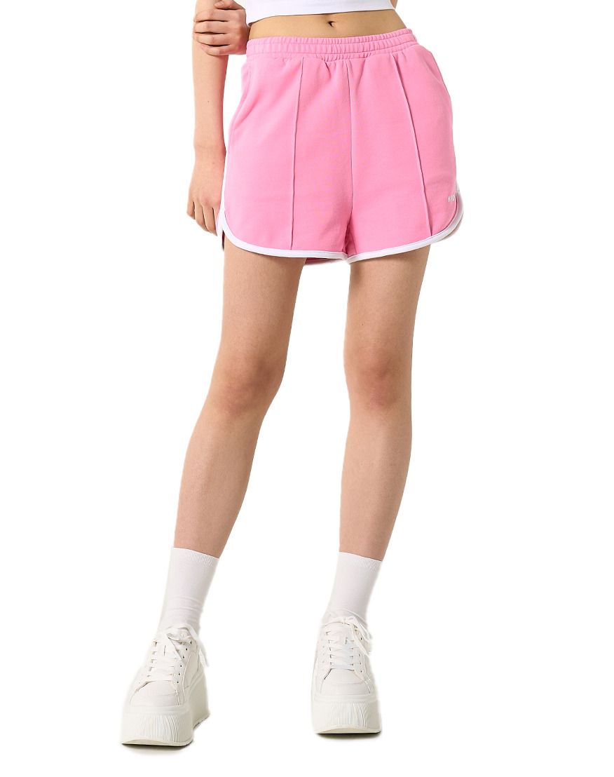 [ NERDY ]25SS★韓国人気★WOMEN'S RIBBON WOVEN DOLPHIN SHORTS MUSINSA | NERDY Women's Blank Logo Dolphin Shorts Pink