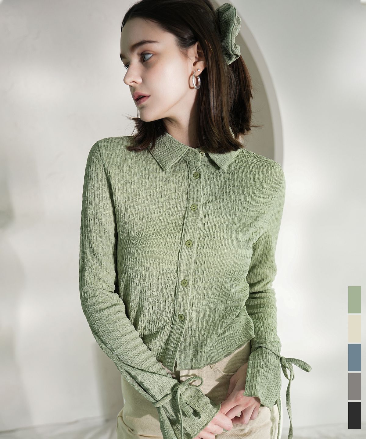 비바셔스(VIVACIOUS) Ryen Minimal Chic Shirt - 5COL