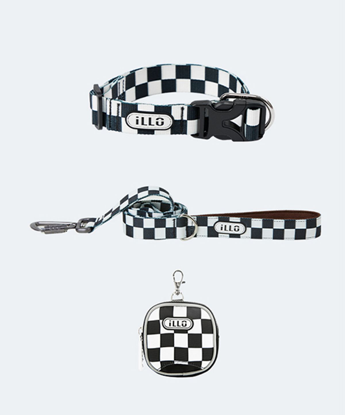 일로(ILLO) 텐텐 TENTEN 더블락 맥스 목줄 리쉬 SET