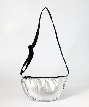 Light Half Moon Hobobag - Silver