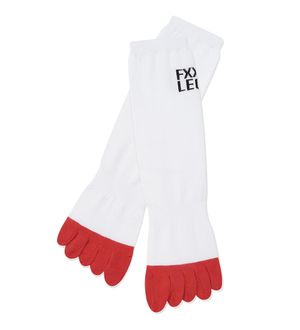 짱재 퍼킹레그데이 발가락 양말 화이트 U2SCV2307WH