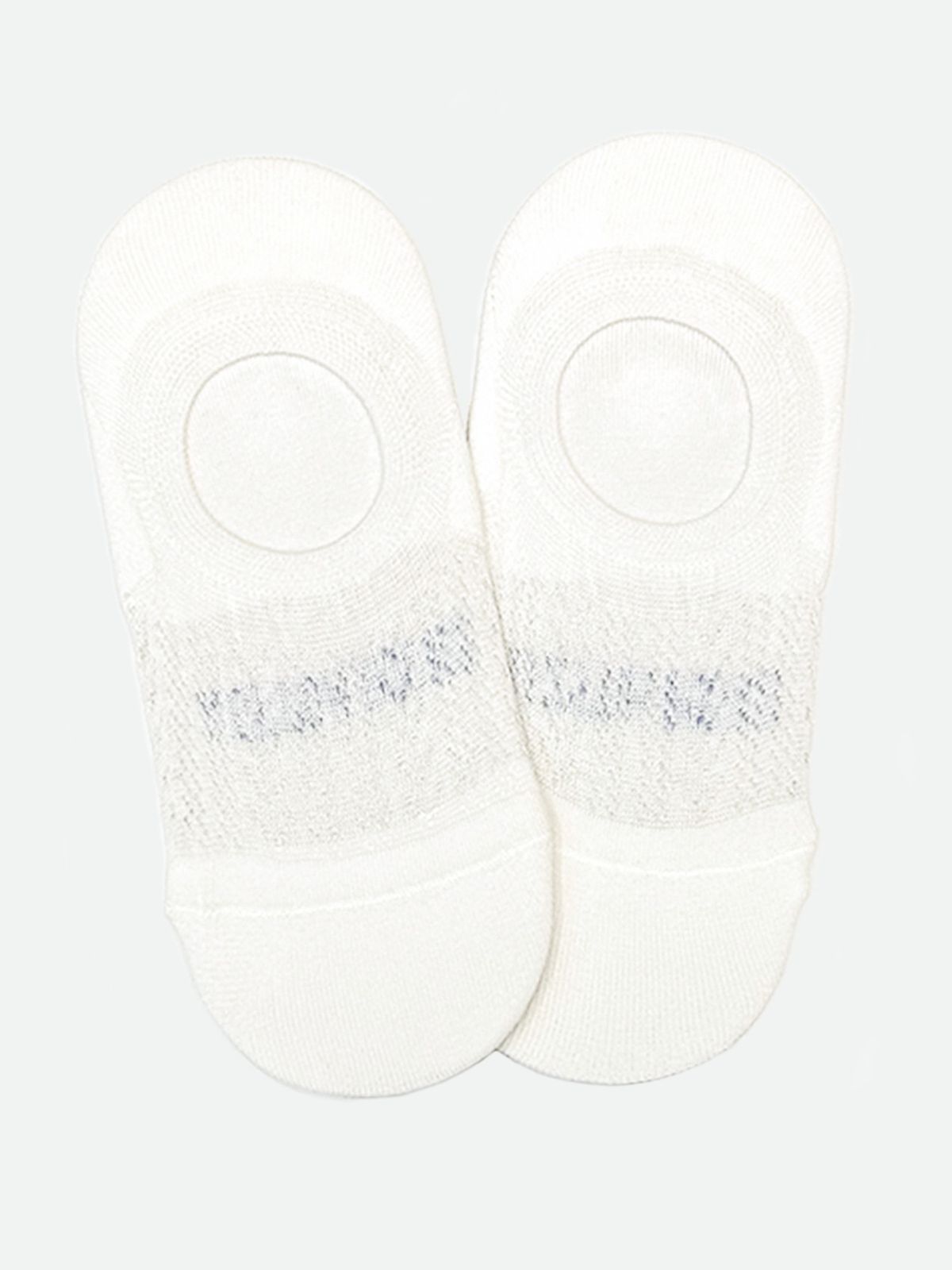 옐로우삭스(YELLOWSOCKS) 페이크삭스 펀칭 모노 화이트 M