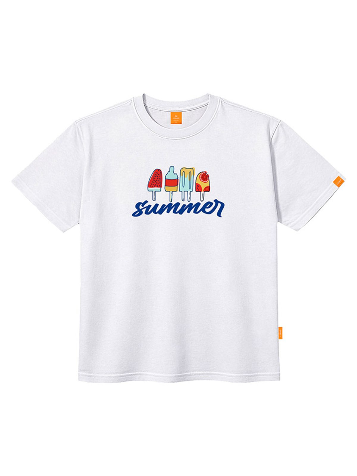 엘라모(LLAMO) 썸머썸머 반팔 티셔츠 남녀공용 빅사이즈 S~4XL