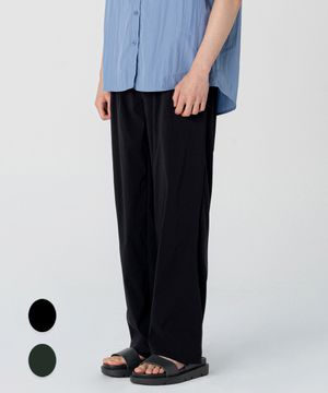 쿨링 투 턱 이지 밴딩 슬랙스 (2 Color)