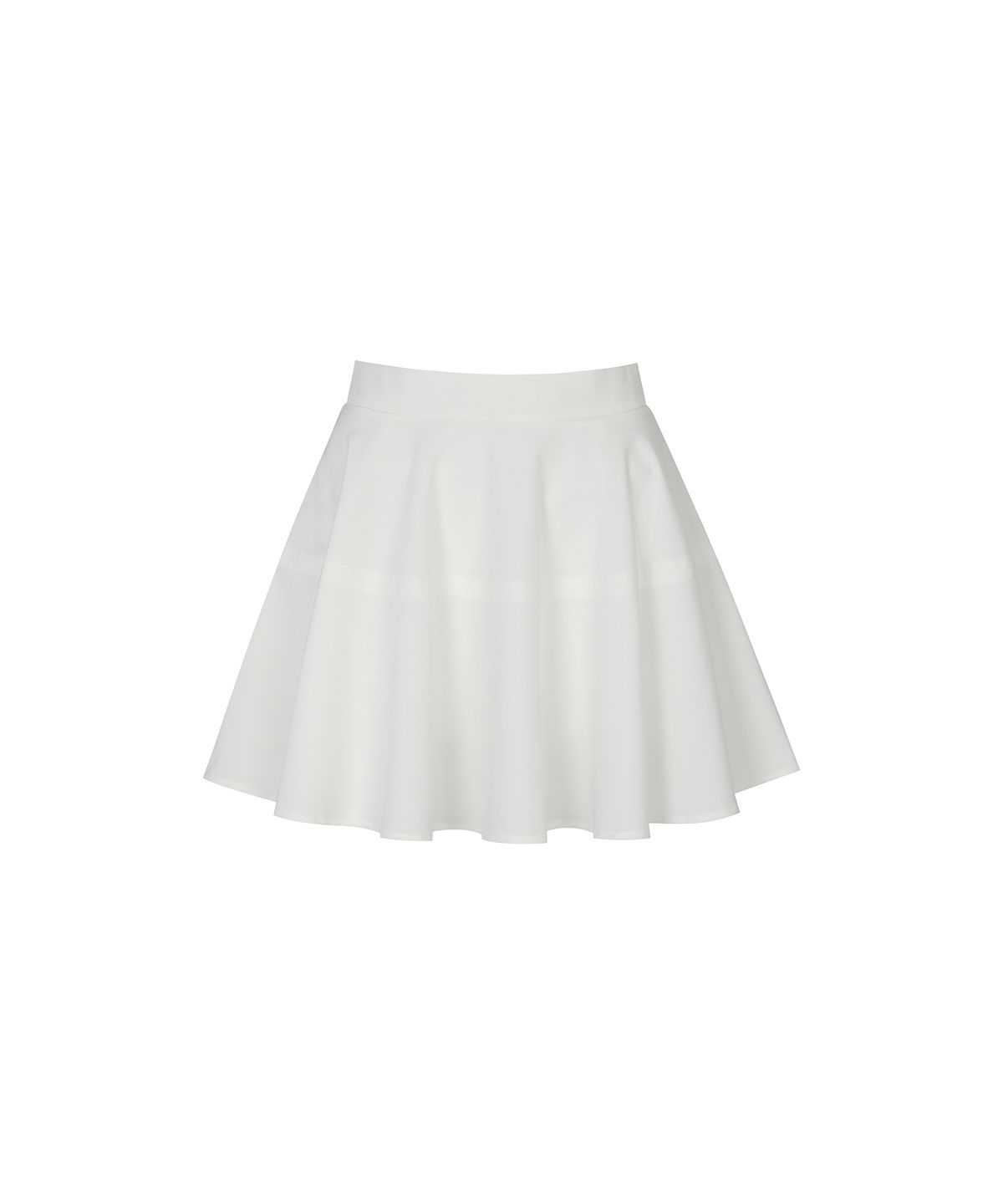 플레이부(PLAYBOO) SUMMER SKATER SKIRT W/INNER PANTS_White