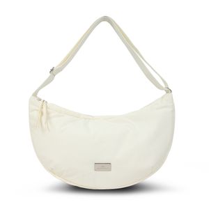 x도넛 크루아상 크로스백 아이보리