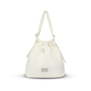 x도넛 까눌레 버킷백 아이보리